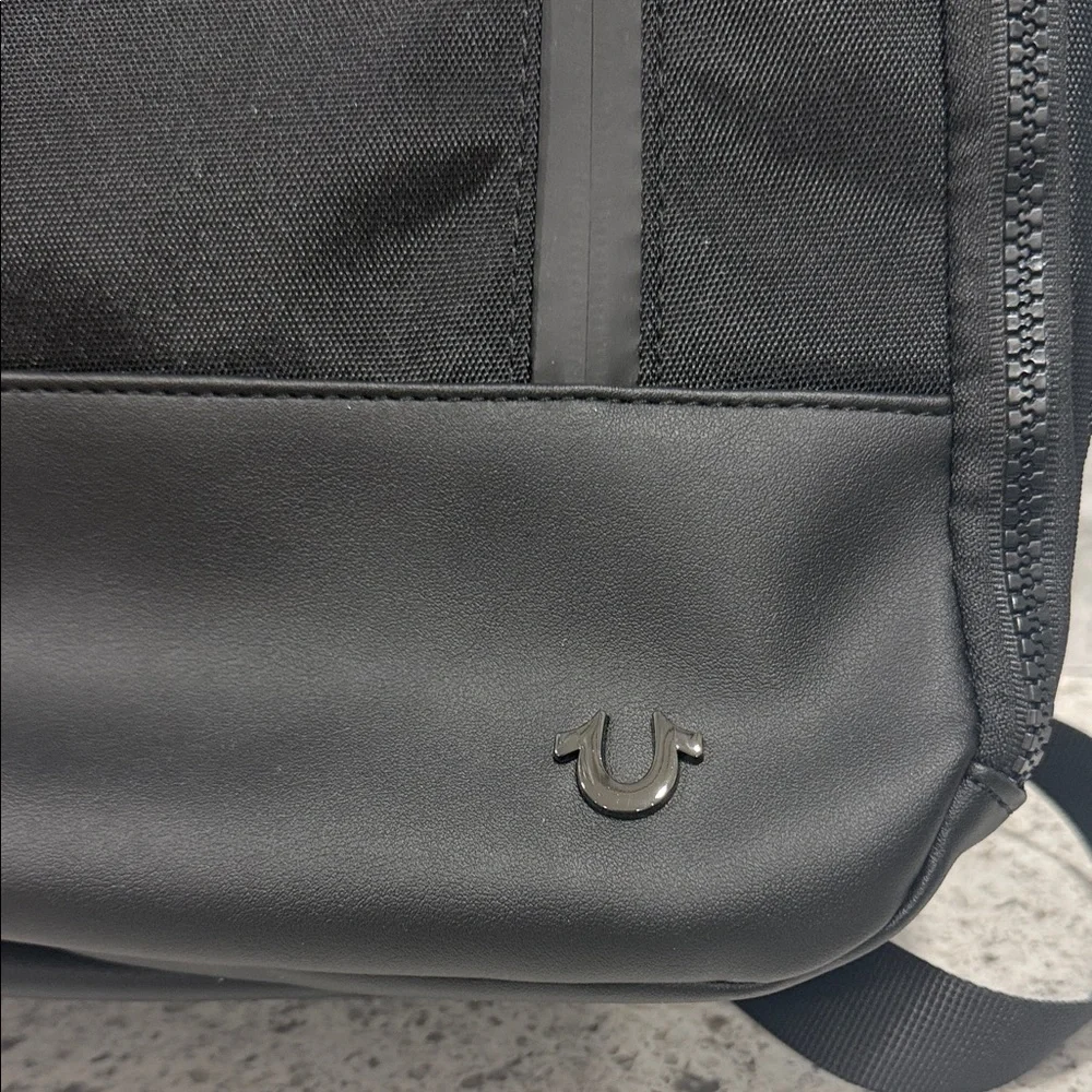 True Religion Black Men's Commuter Backpack